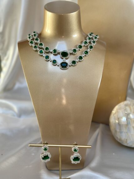 American Diamond necklace set